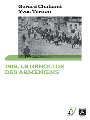 cover image of 1915. Le génocide des Arméniens
